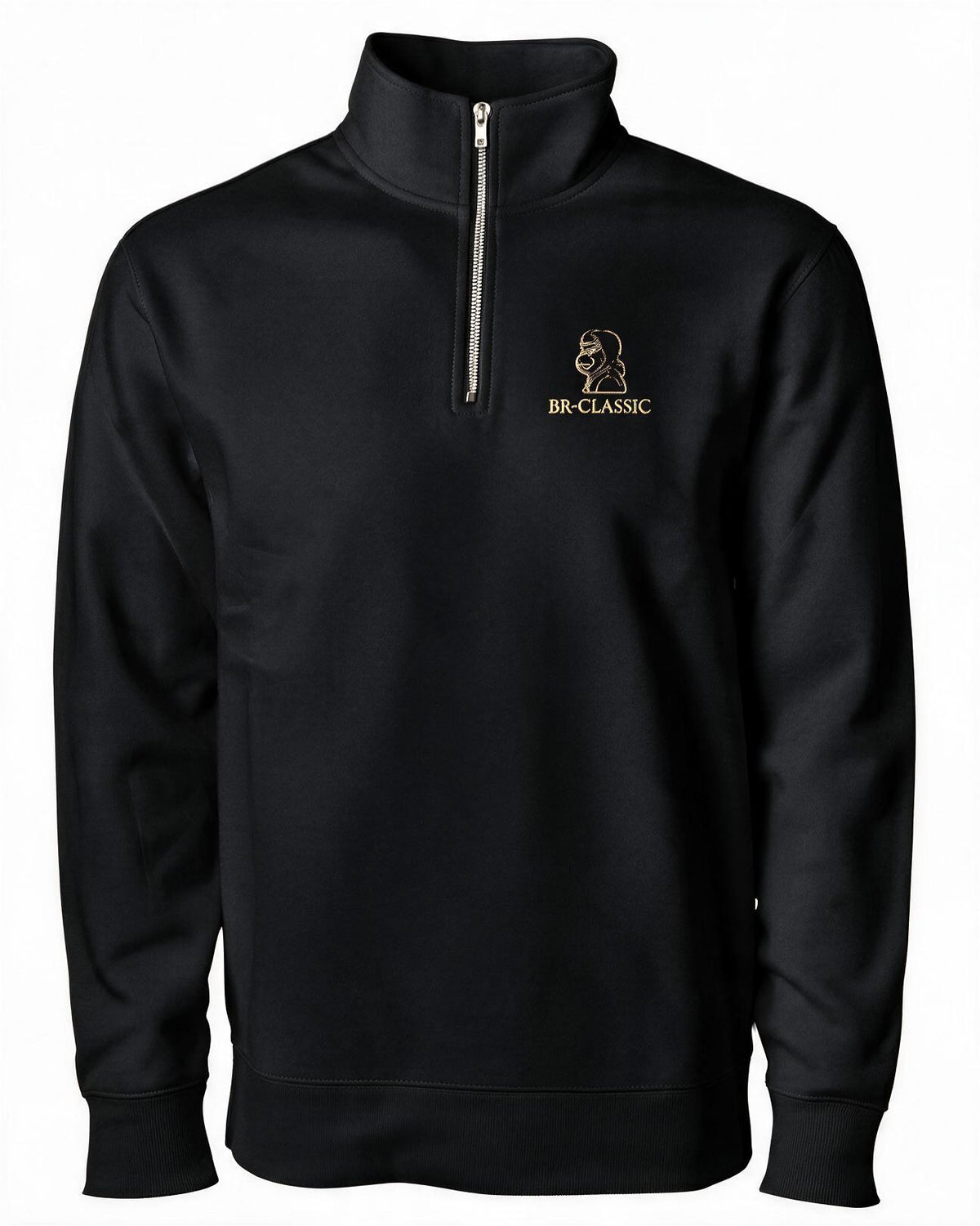 Classic Quarter-Zip Mockneck Sweatshirt